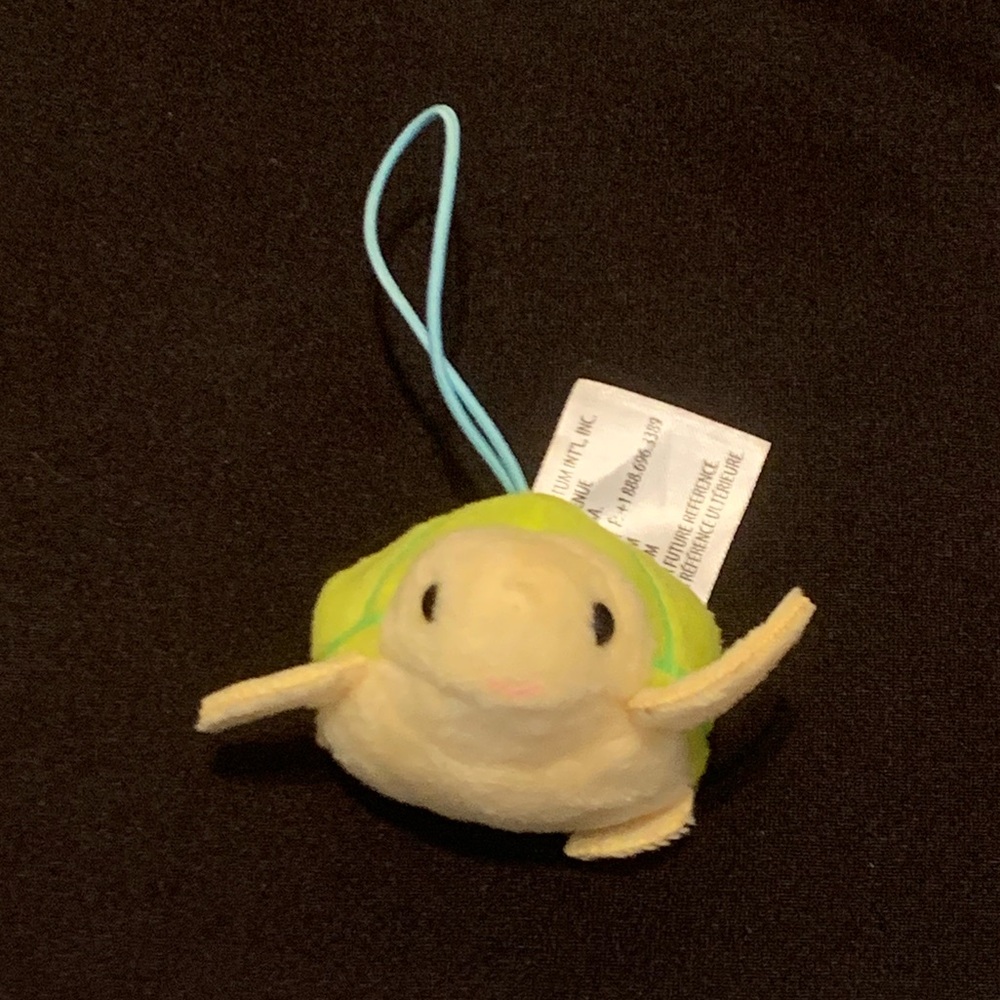 Turtle Mini Dangle Charm Plush Aquarium Set